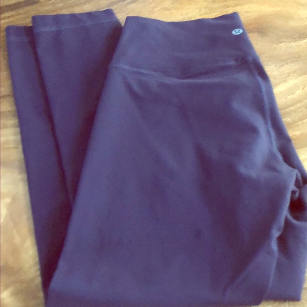 Purple crop pant